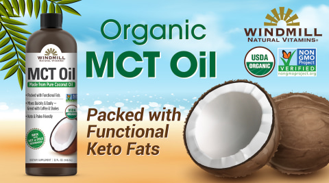 Organic MCT Oil packed with functional fats