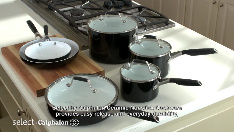 Calphalon Select Ceramic Non-Stick 8 & 10 Fry Pan Combo Set, 2