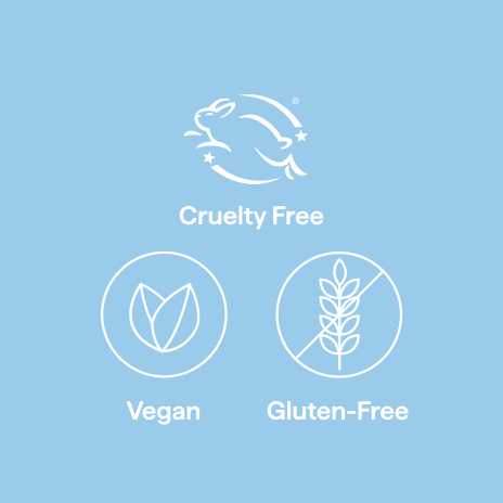 Vegan, Cruelty + Gluten Free