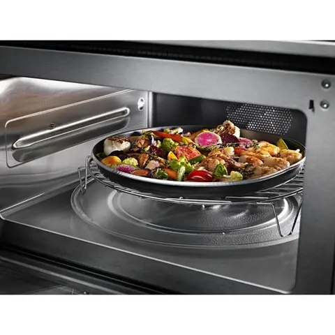 KitchenAid 27 Stainless Steel Oven Microwave Combo Electric Wall Oven University Electric