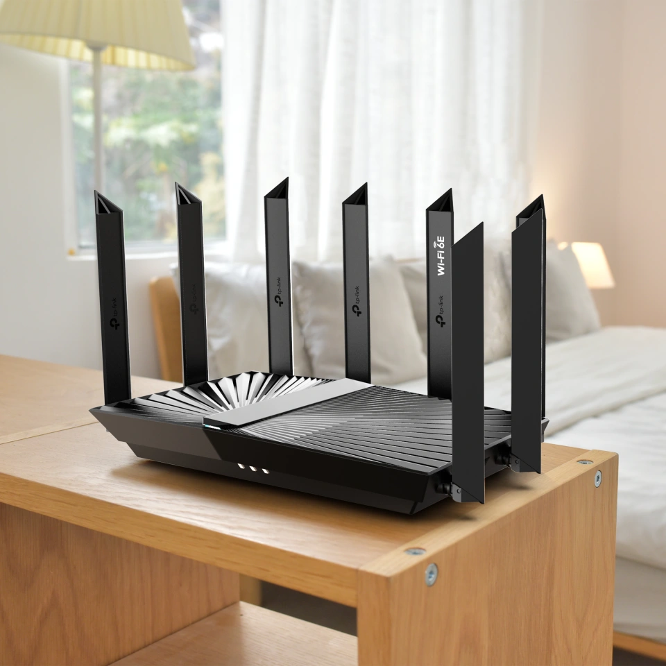 TP Link Archer AXE7800 Tri Band Wi Fi 6E Router Black - Best Buy