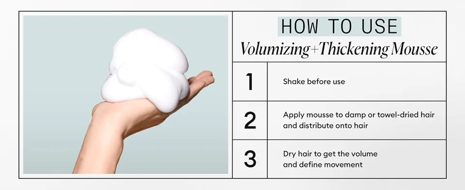 How to Use Nioxin Thickening Mousse