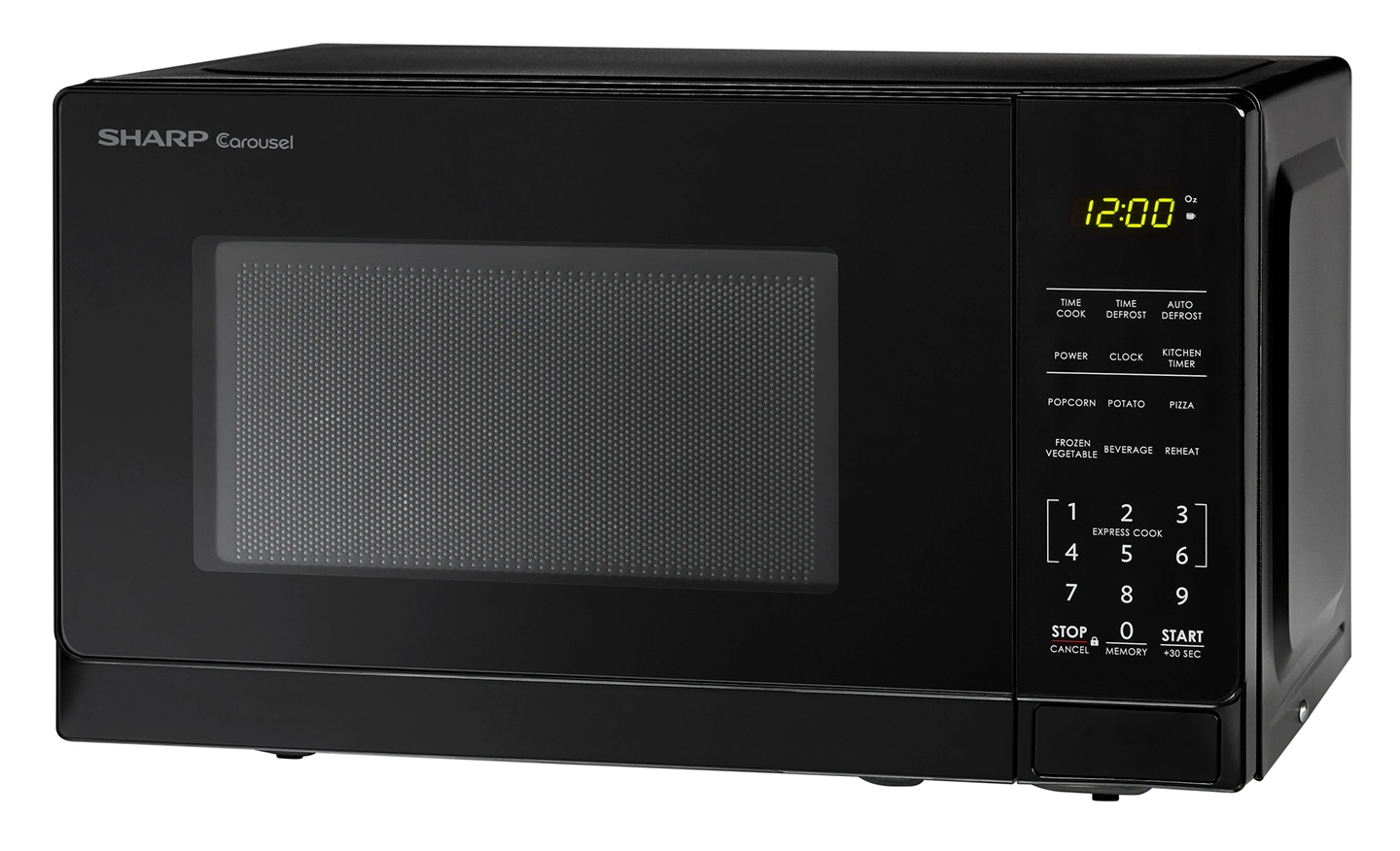 Cerevo - 7-Magic セブンマジック SMC0710BB 0.7 Cu Ft Black Carousel Microwave - Sharp