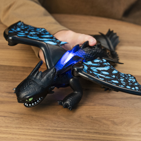 Spin Master How To Train Your Dragon 3 Deluxe Toothless Walmart