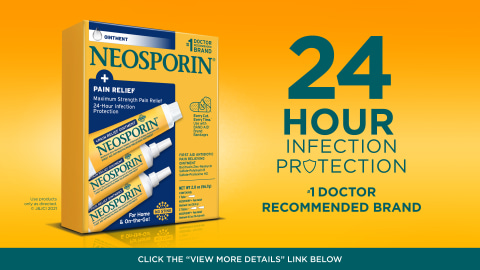 NEOSPORIN® - 24 hour infection protection