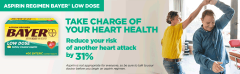 Take Charge of Your Heart Health. Reduce your risk of another heart attack by 31%. Use as directed.