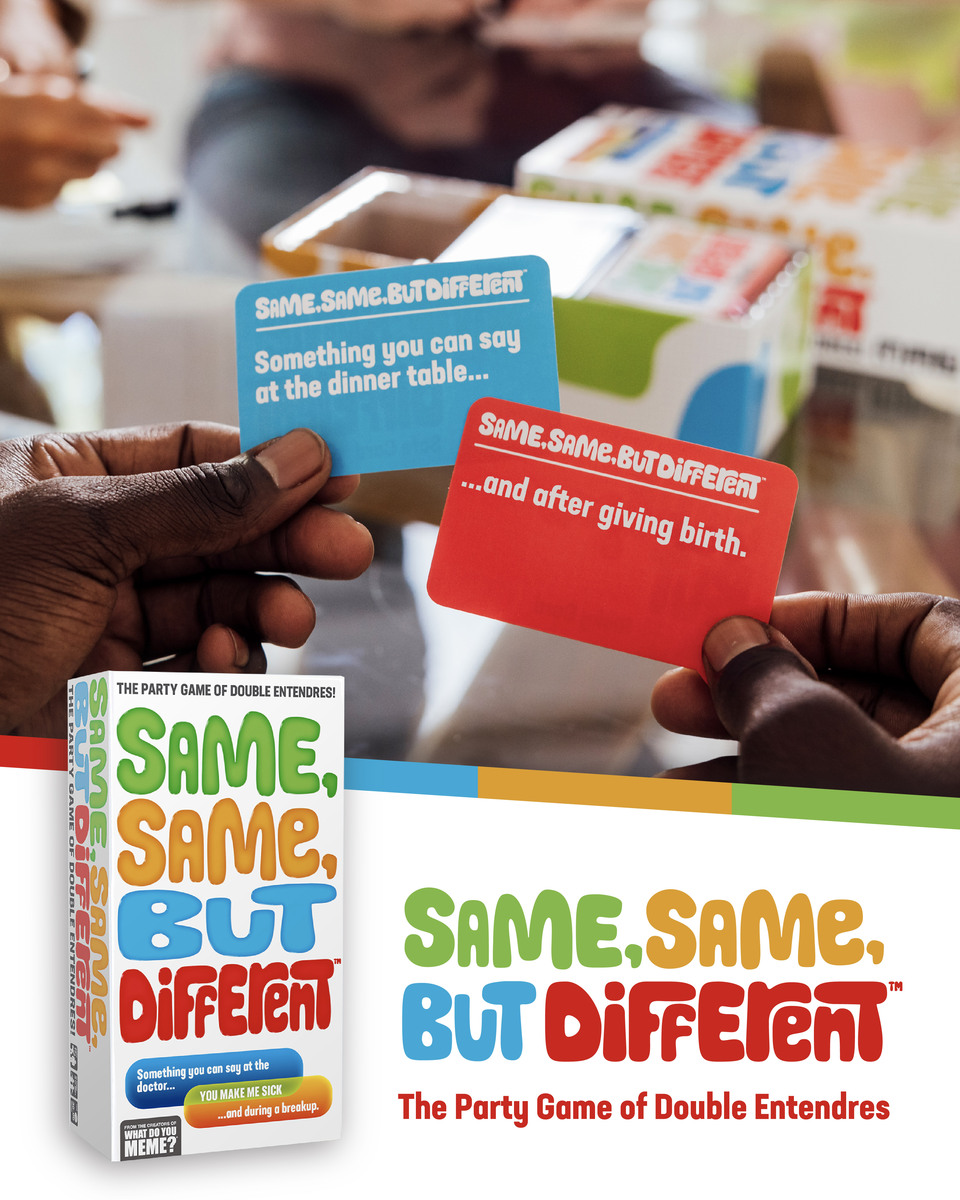 What Do You Meme? Same Same But Different Card Game : Target