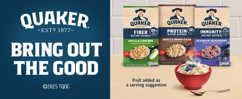 Quaker, bring out the good.