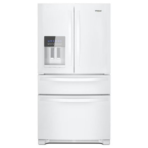 used white french door refrigerator