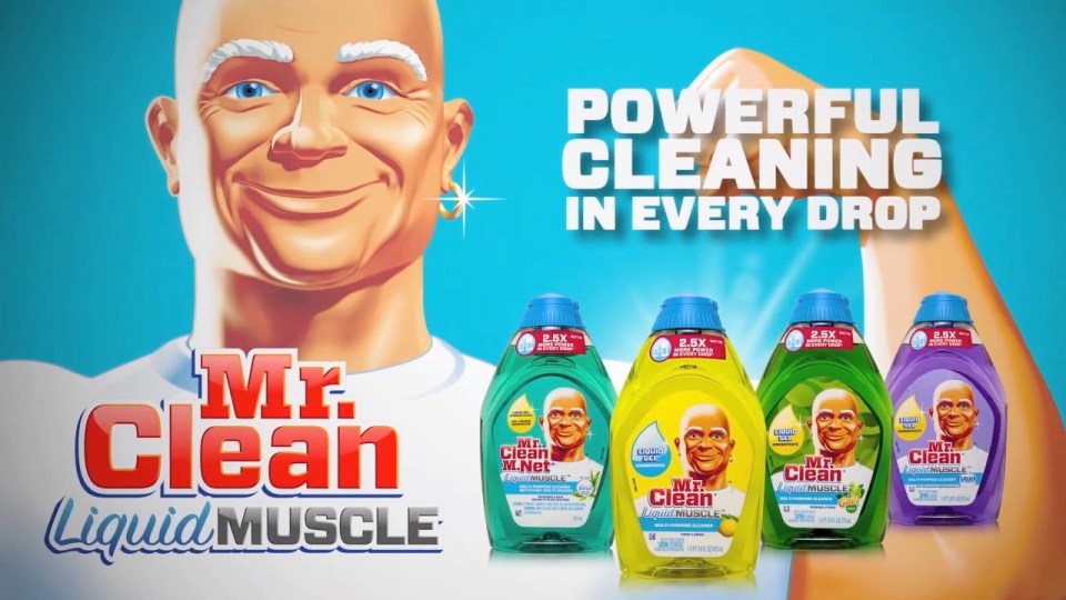 Mr. Clean Liquid Muscle MultiPurpose Cleaner, Gain Original Fresh