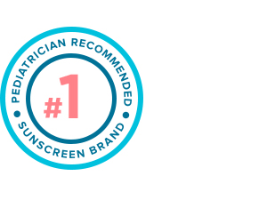 pediatrictian recommended sunscreen brand icon