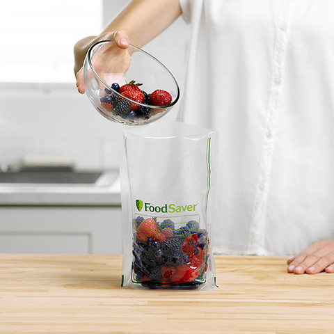 FoodSaver Easy Fill 1-Gallon Vacuum Sealer Bags, Commercial Grade and  Reusable