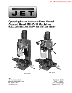 Jet mill drill hot sale