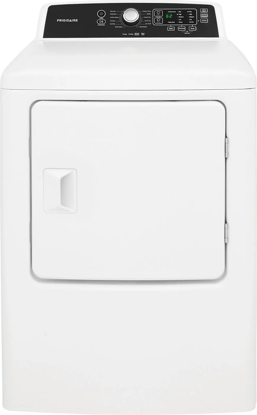 Frigidaire gas dryer front load sales