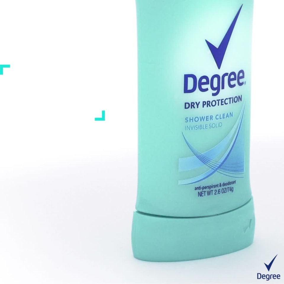 Degree Antiperspirant Deodorant Shower Clean 2.6 oz, 2 Count