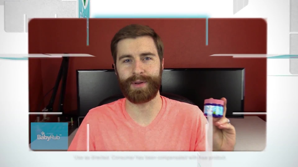 thumbnail video image 2 of Vicks [VapoRub] BabyRub Soothing Ointment 1.76 oz (Pack of 2), 2 of 5