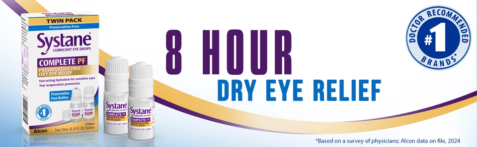 Systane Complete Multi Dose PF Lubricant Eye Drops 2x10ml Systane Complete Multi Dose PF Lubricant Eye Drops 2x10ml