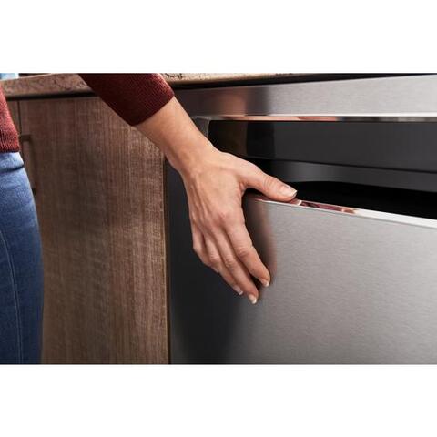 KDPM604KBS KitchenAid 24 Top Control Dishwasher with FreeFlex Third Rack -  PrintShield Black Stainless Steel