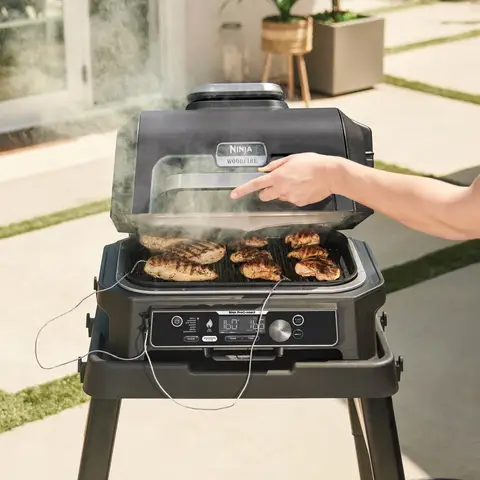 Ninja Woodfire Pro Connect Premium XL Outdoor Grill Smoker Sam s Club