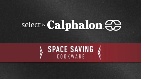 Meh: Calphalon Select Space-Saving Hard-Anodized Nonstick 9-Piece Cookware  Set