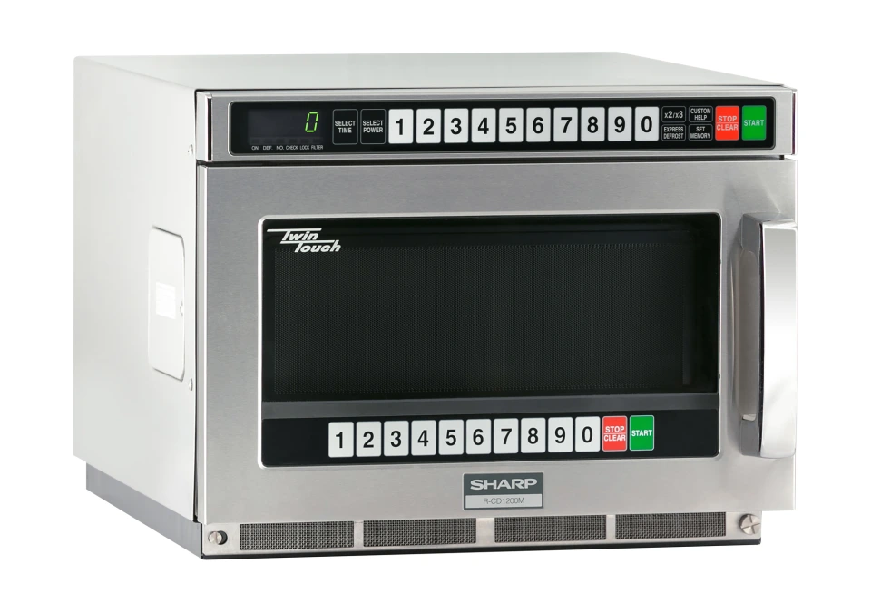 Sharp RCD1200M: Twintouch 1200W Commercial Microwave