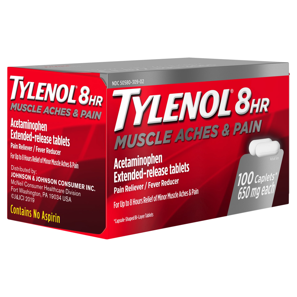 Tylenol Extra Strength Acetaminophen Rapid Release Gels, 24 ct