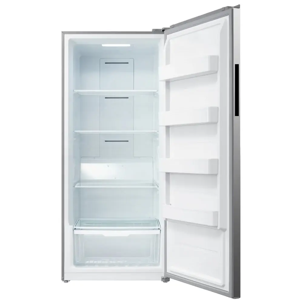 Midea 13.8-ft³ Stainless Steel Convertible Upright Freezer