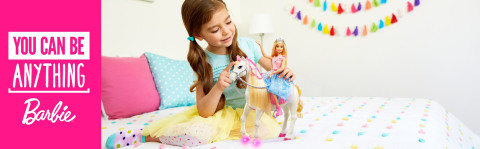 Barbie princess adventure prance best sale & shimmer horse walmart