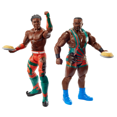 WWE Big E & Xavier Woods 2-Pack - WWE Battle Pack Figures