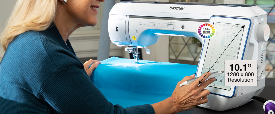 New! Brother Luminaire 2 Sewing and Embroidery Machine / Model XP2 – A1  Reno Vacuum & Sewing