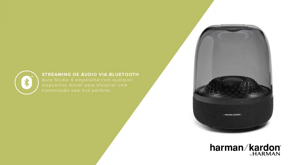 Caixa de Som Kardon Harman Aura Studio 4 130W RMS Bluetooth