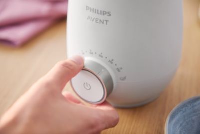 Philips AVENT Fast Baby Bottle Warmer with Smart Temperature Control and  Automatic Shut-Off, SCF358/00 
