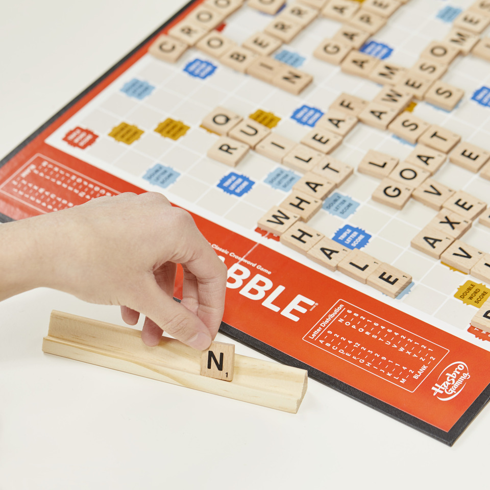 Scrabble Board Game, Classic Crossword Party Game for 24 Players