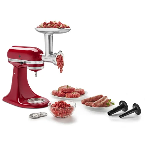 KitchenAid Stand Mixer Meat Processor Machine - Metal Food Grinder