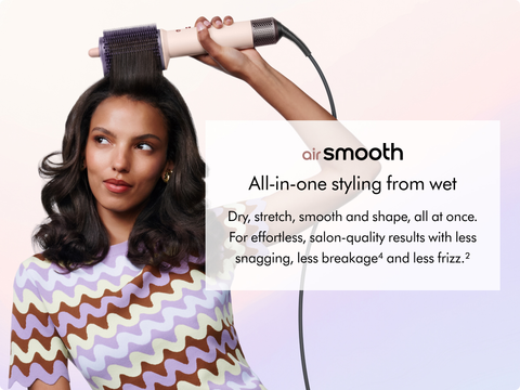 Dry, stretch, smooth and shape, all at once.