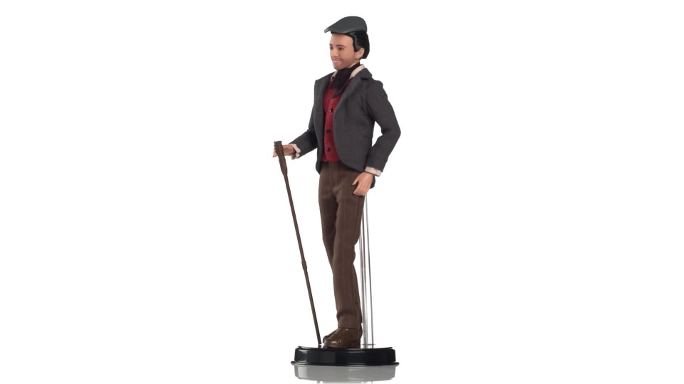 thumbnail video image 2 of Disney Mary Poppins Returns Jack the Lamplighter Barbie Doll, 2 of 18