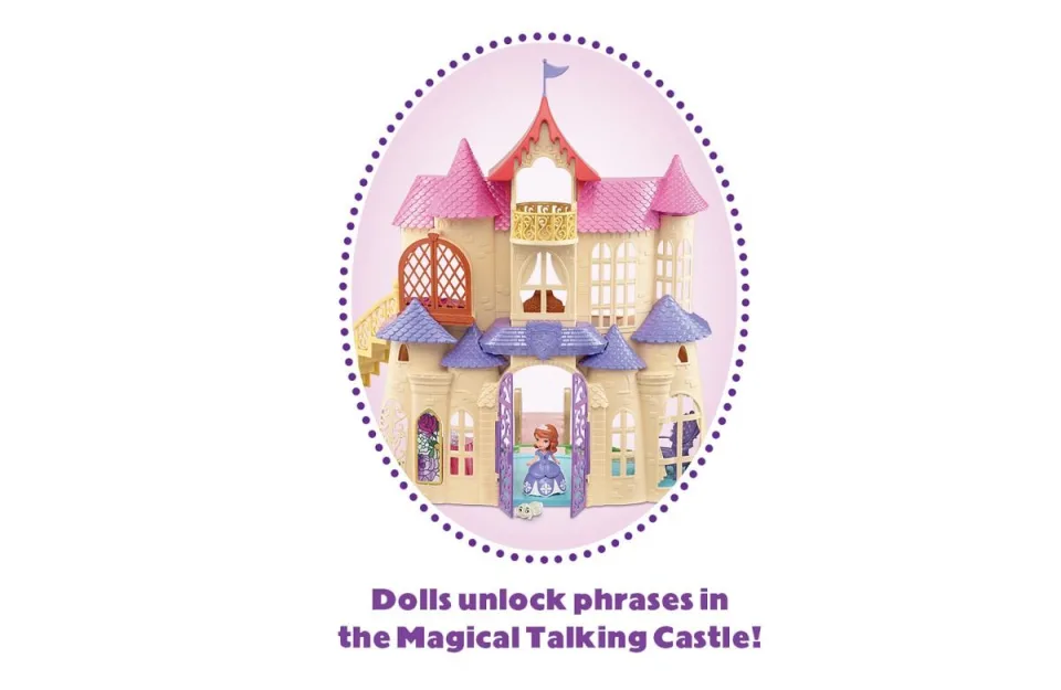 Magical Talking Castle Sofia The First Castle Bedroom Playset Princess  Sofia Doll House Sale