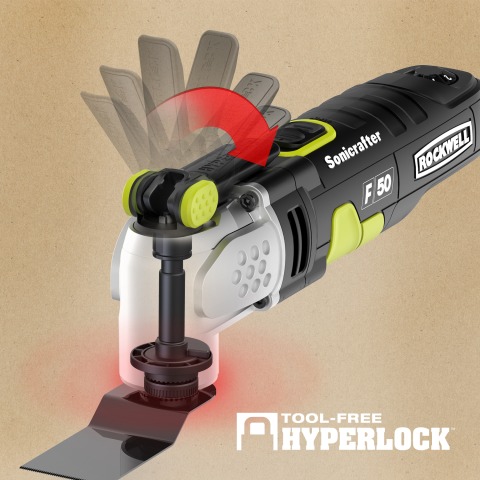 Oscillating Saw Rockwell Sonicrafter F50 Oscillating Multi-Tool