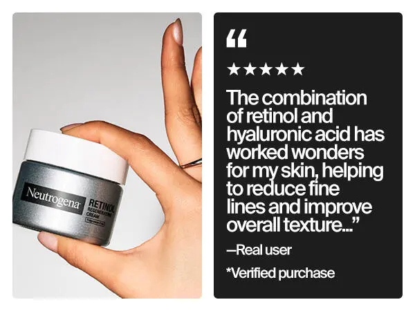 Neutrogena Rapid Wrinkle Regenerating Repair Cream, Wrinkle Cream, Retinol Cream, Face Cream, Cream