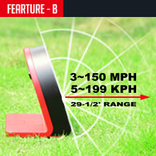 Baseball Speed Gun, Sport Radar Hands-Free Speed Gun — AwesomeInTheBox