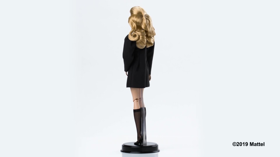 thumbnail video image 2 of Barbie Fashion Model Collection Best In Black Doll, Approx.12-Inch Barbie Signature Doll Wearing Black Dress And Accessories Doll Playset, 2 of 6