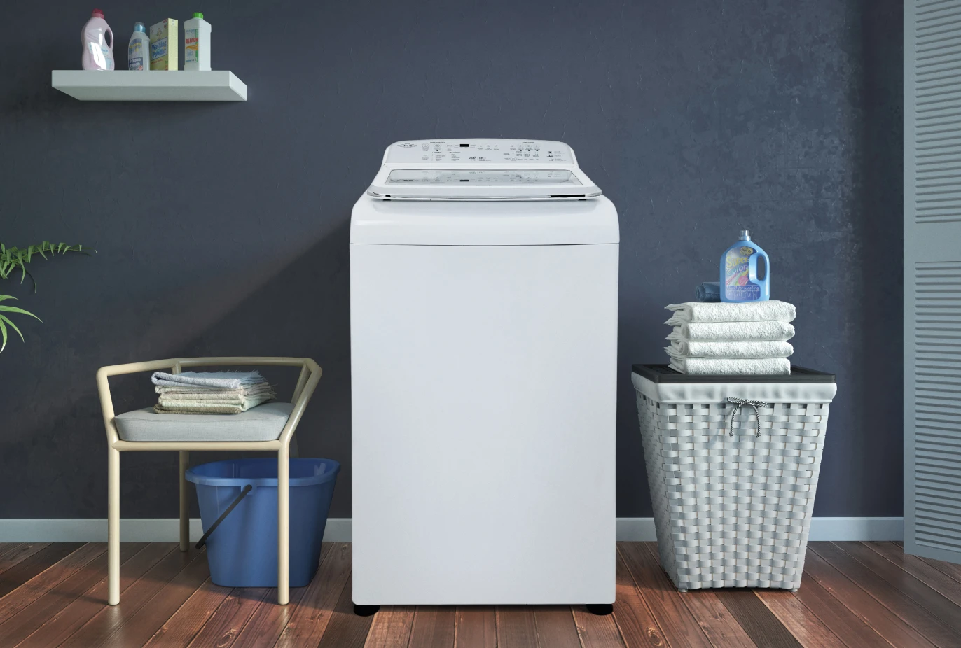 Lavadora ZOÜ 16 Kilogramos Haceb digital Gris Coal