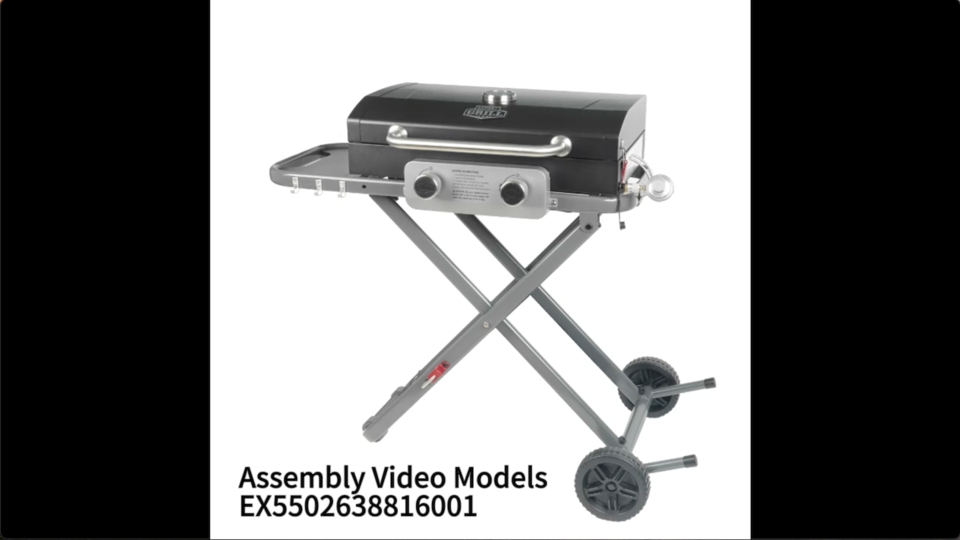 Expert Grill 2 Burner Portable Tailgate Gas Grill with