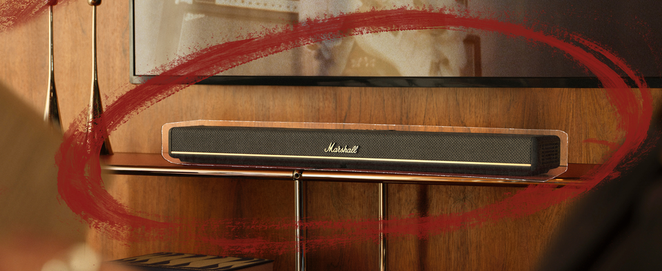 Marshall Heston 60 5.1 Channel Soundbar with Dolby Atmos Immersive