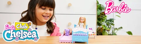 Barbie club chelsea bedtime doll & playset deals