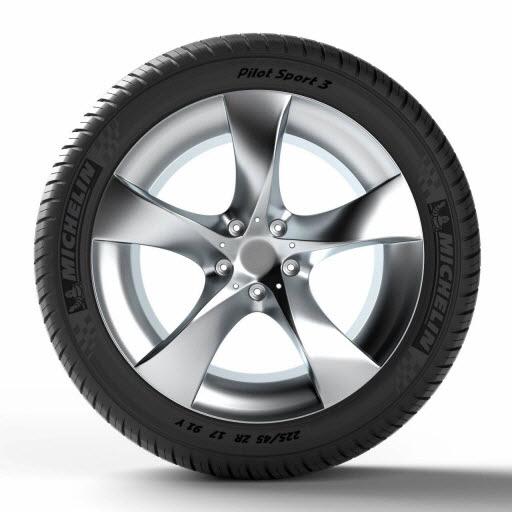 Michelin Pilot Sport 3 Summer 215/45R17/XL Tire 91W