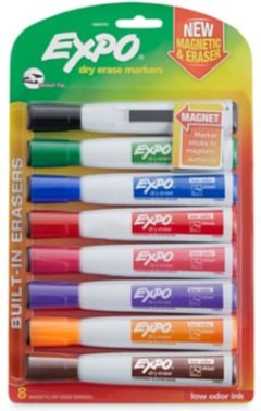 Expo - Pack of 2 Fine Tip Markers with Dry Eraser - 57432965 - MSC  Industrial Supply