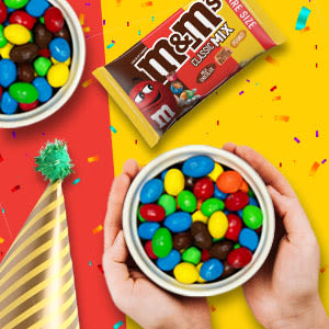 M&M's® Peanut Mix Chocolate Candy Sharing Size Bag, 8.3 oz - Food