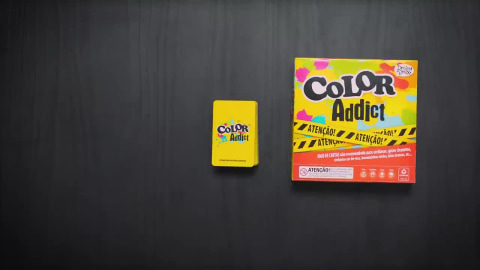 Color Addict Jogo Com 110 Cartas Cores E Nomes Original - Copag