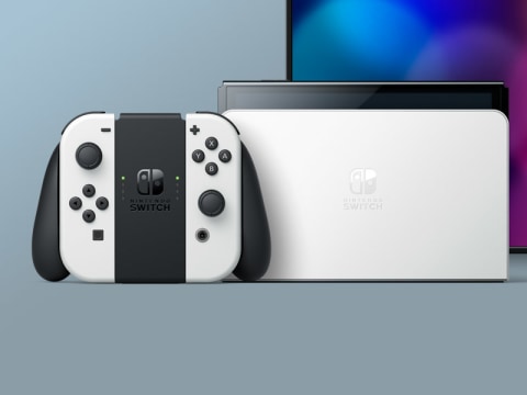 The Nintendo Switch OLED Console (US Model with Full Warranty) Is